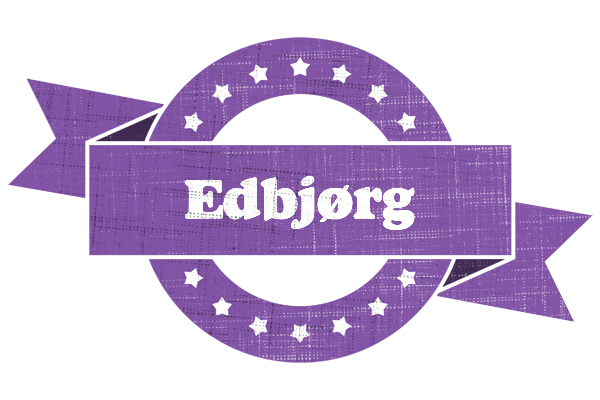 Edbjørg royal logo