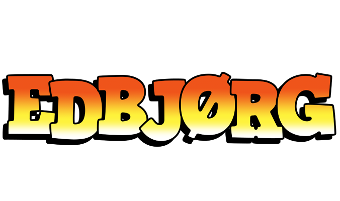 Edbjørg sunset logo