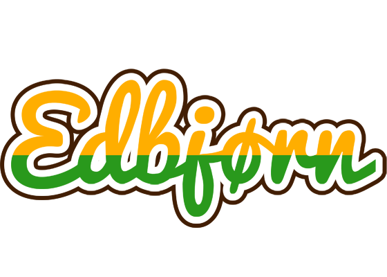 Edbjørn banana logo