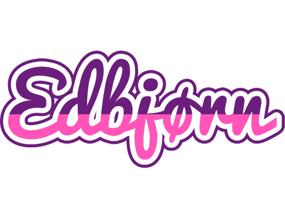 Edbjørn cheerful logo