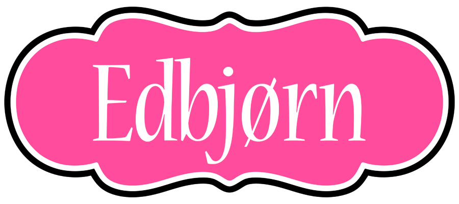 Edbjørn invitation logo