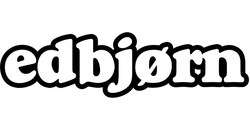 Edbjørn panda logo