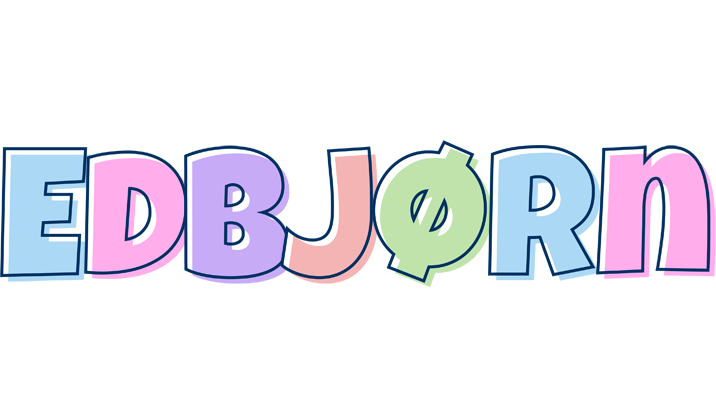 Edbjørn pastel logo
