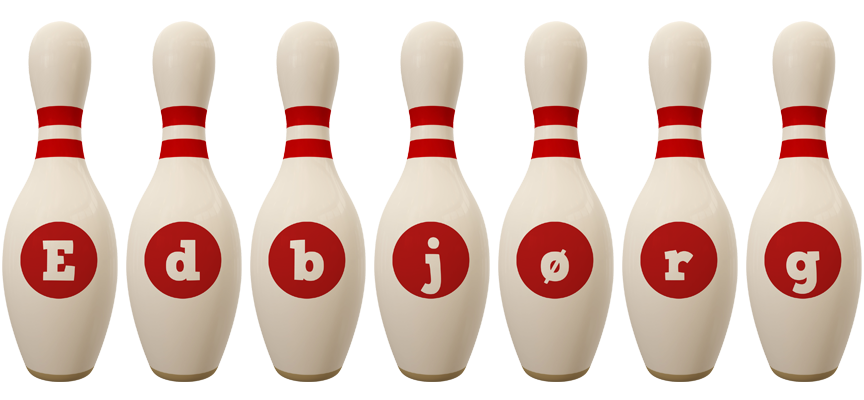 Edbjørg bowling-pin logo