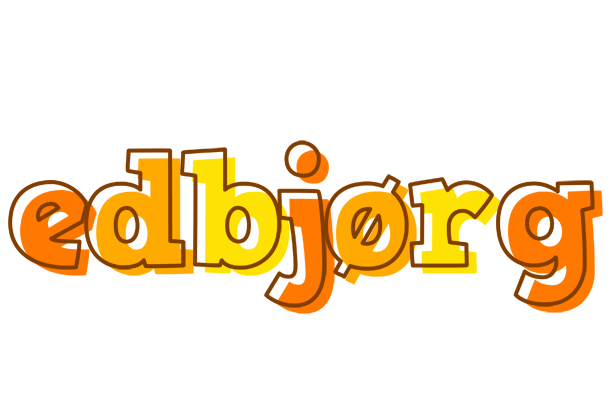 Edbjørg desert logo