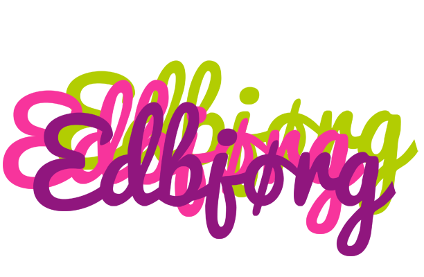 Edbjørg flowers logo