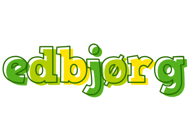 Edbjørg juice logo