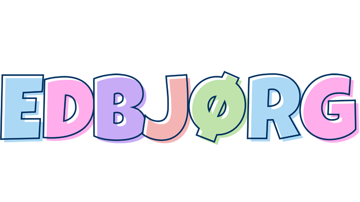 Edbjørg pastel logo