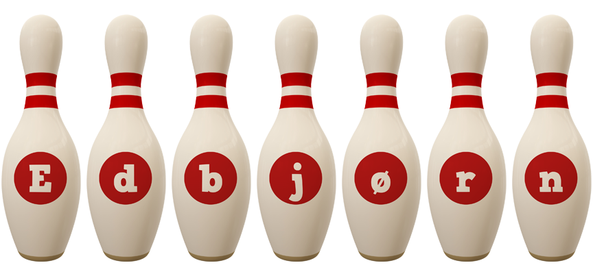 Edbjørn bowling-pin logo