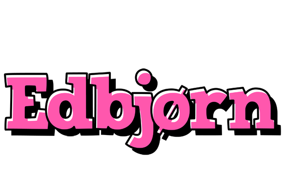 Edbjørn girlish logo