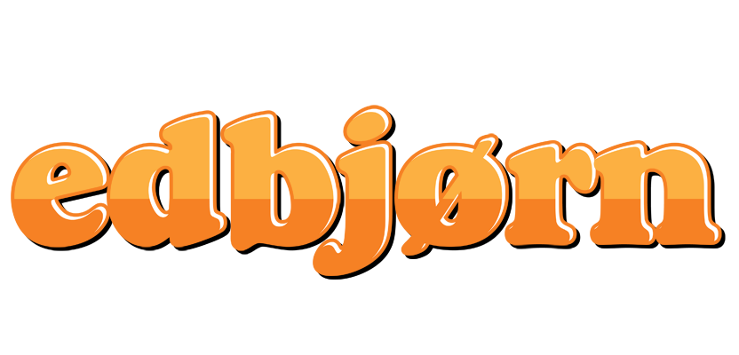 Edbjørn orange logo