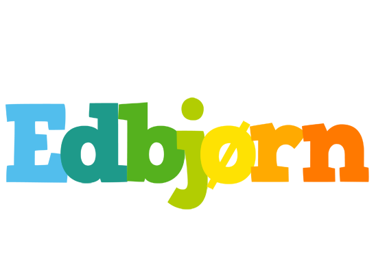 Edbjørn rainbows logo
