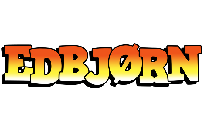 Edbjørn sunset logo