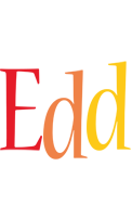 Edd birthday logo