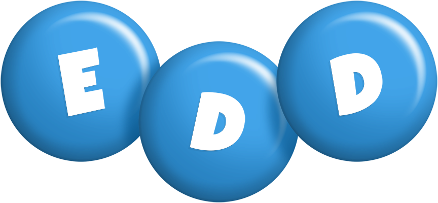 Edd candy-blue logo
