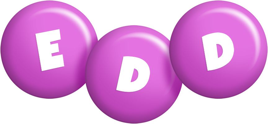Edd candy-purple logo