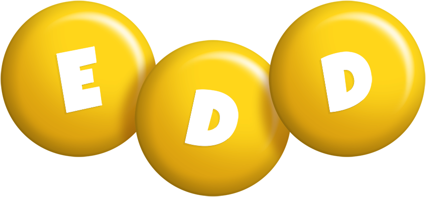 Edd candy-yellow logo