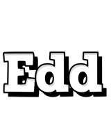 Edd snowing logo