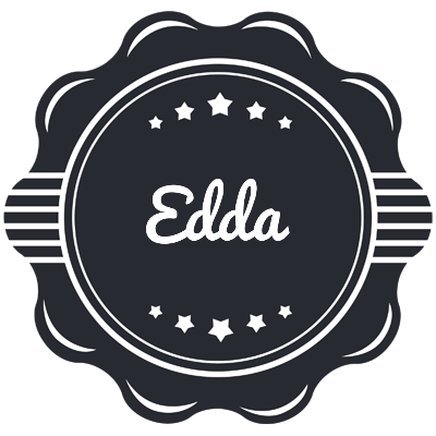 Edda badge logo