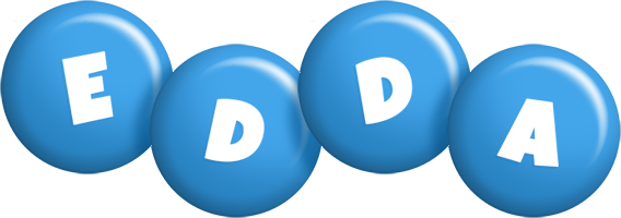 Edda candy-blue logo