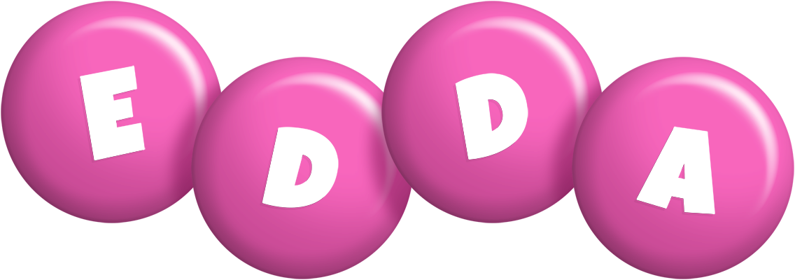 Edda candy-pink logo