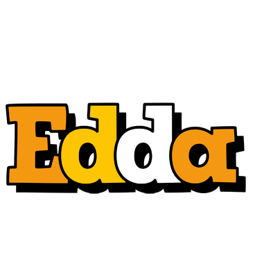 Edda cartoon logo