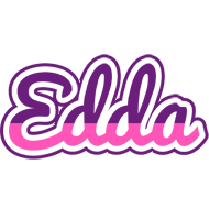 Edda cheerful logo