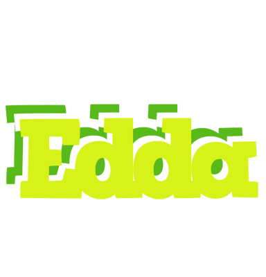 Edda citrus logo