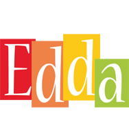 Edda colors logo