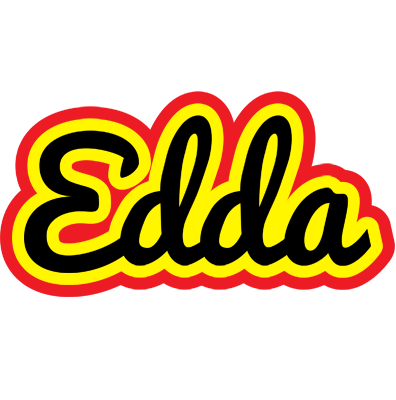 Edda flaming logo