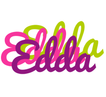 Edda flowers logo