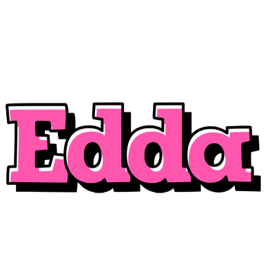 Edda girlish logo