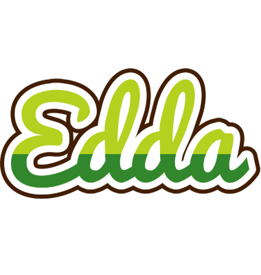 Edda golfing logo