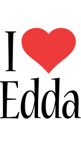 Edda i-love logo