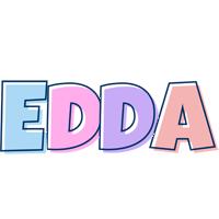 Edda pastel logo