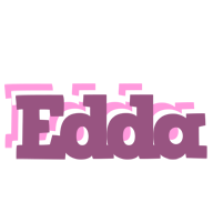 Edda relaxing logo