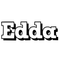 Edda snowing logo