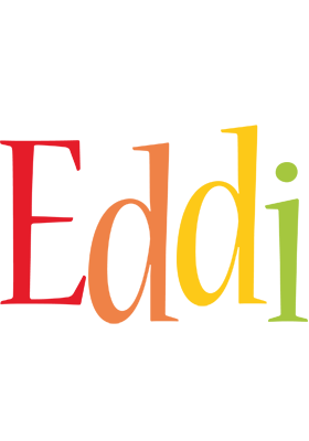 Eddi birthday logo