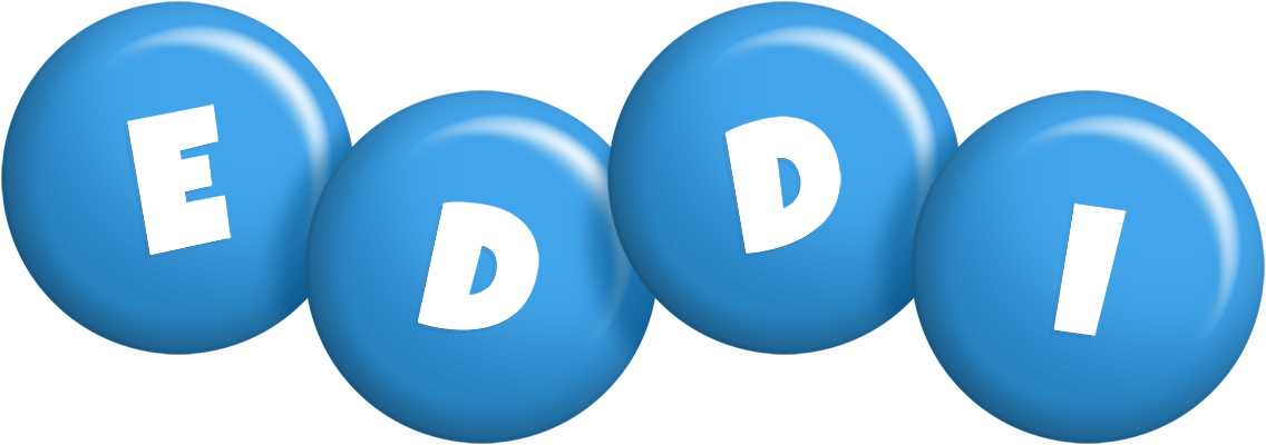 Eddi candy-blue logo