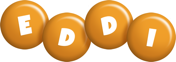 Eddi candy-orange logo