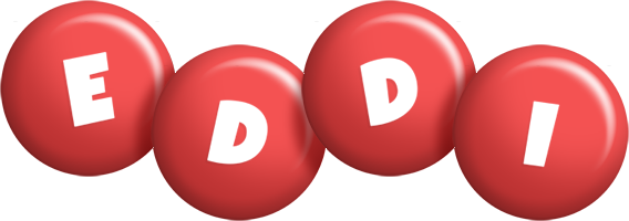 Eddi candy-red logo