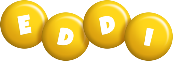 Eddi candy-yellow logo