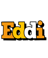 Eddi cartoon logo