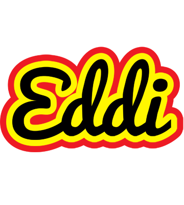 Eddi flaming logo