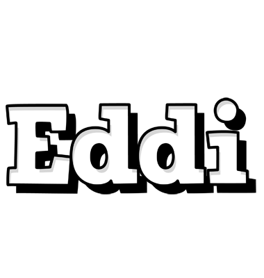 Eddi snowing logo