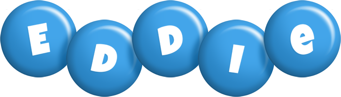 Eddie candy-blue logo