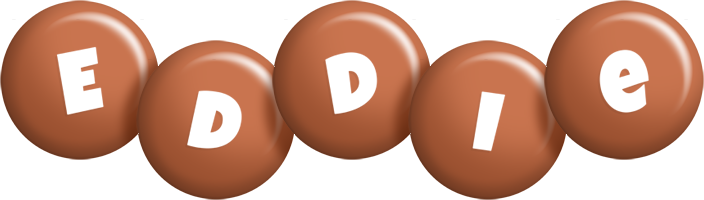 Eddie candy-brown logo