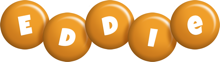 Eddie candy-orange logo