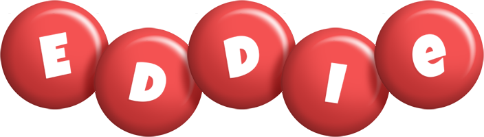 Eddie candy-red logo