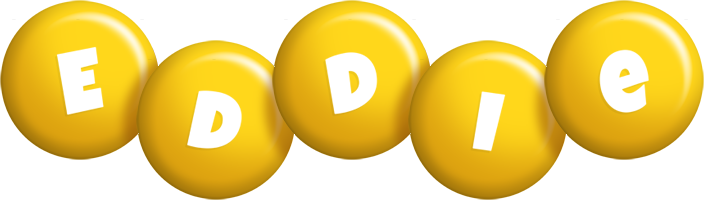 Eddie candy-yellow logo